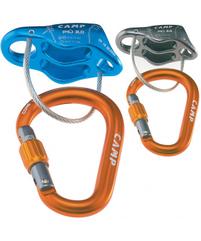 Set Jistítka a Karabiny Camp Piu 2.0 Belay Kit Set Jistítka a Karabiny Camp Piu 2.0 Belay Kit