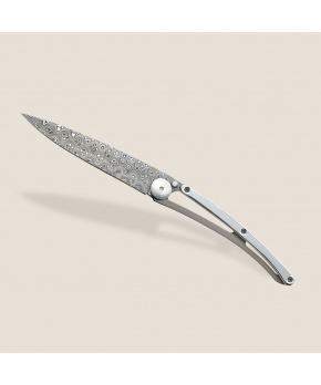Kapesní nůž Deejo 1DM001 GOLD 37g damascus 9kt white gold Kapesní nůž Deejo 1DM001 GOLD 37g damascus 9kt white gold