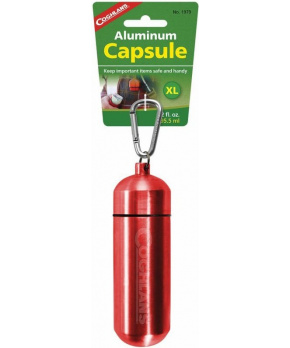 Coghlan´s pouzdro Aluminium Capsule XL Red Coghlan´s pouzdro Aluminium Capsule XL Red