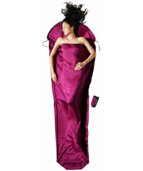 Cocoon spacáková přikrývka mumie mulberry red hedvábí