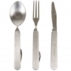 Skládací Příbor Lifeventure Knife Fork Spoon Set - Folding