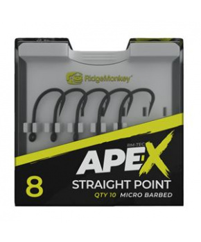 Ape-X Straight Point Barbed size 8