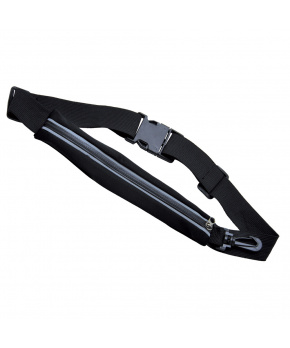 Běžecký reflexní opasek/ledvinka Baladeo TRA063 Performance černo-šedá