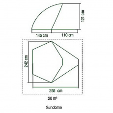 Stan Coleman Sundome 2P New Color Stan Coleman Sundome 2P New Color