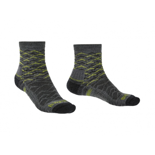 Bridgedale Hike LW MP 3/4 Crew grey/lime/118