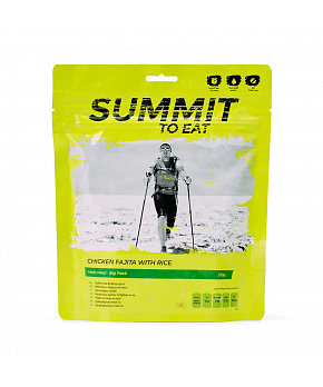 Summit To Eat Dehydrovaná strava Summit To Eat Kuře Fajita s rýží velikost 213 g Summit To Eat Dehydrovaná strava Summit To Eat Kuře Fajita s rýží velikost 213 g