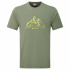 Montane DUAL MOUNTAIN T-SHIRT-CAPER-XL pánské tričko olivové