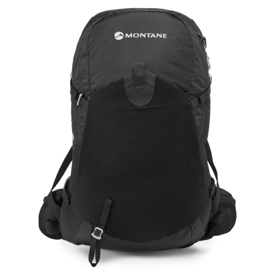 Montane AZOTE 25-BLACK-ONE SIZE / ADJUST  batoh černý