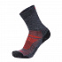 Duras Ontario merino anthracite turistické ponožky