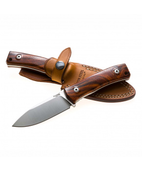 Dýka LionSteel M4 ST čepel ocel M390,rukojeť dřevo santos,pouzdro