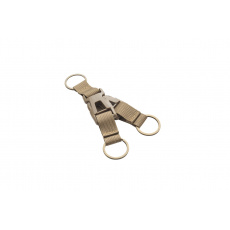 Munkees - Odnímatelná klíčenka - khaki Munkees - Odnímatelná klíčenka - khaki