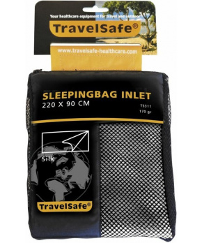 TravelSafe vložka do spacáku Silk Envelope off white