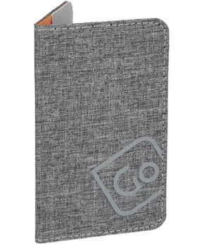 Go Travel peněženka RFID Card Slip gun metal