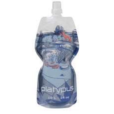 Platypus SOFTBOTTLE 1,0L Arroyo Push-Pull láhev průhledná s modrošedým motivem Platypus SOFTBOTTLE 1,0L Arroyo Push-Pull láhev průhledná s modrošedým motivem