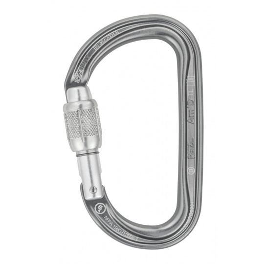 Petzl AMD SCREW-LOCK karabina se šroubovací pojistkou