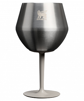 STANLEY Termosklenka nerezová The Lifted Spirits 2-in-1 Cocktail Glass 420 ml/14oz Stainless Steel Ash