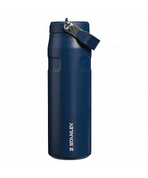 STANLEY Termoláhev s integrovanou slámkou The IceFlow™ Flip Straw 2.0 Tumbler 600 ml/24oz Dark Navy