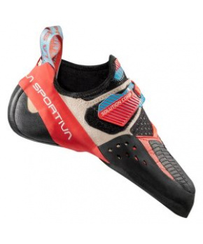 Lezečky La Sportiva Solution Comp Woman Hibiscus/Malibu Blue Lezečky La Sportiva Solution Comp Woman Hibiscus/Malibu Blue