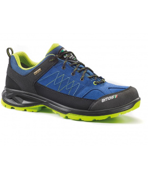 Pánská turistická obuv Lytos Puls low 17 blu WaterProof limoges-lime Pánská turistická obuv Lytos Puls low 17 blu WaterProof limoges-lime