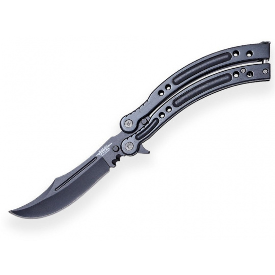 Joker motýlek Aluminium Counter Strike Go Black Butterfly 100 mm