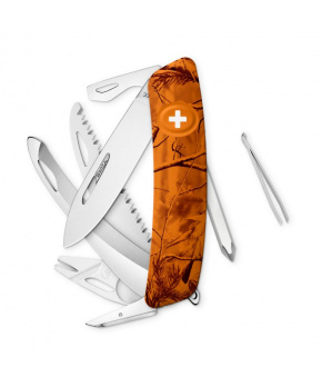 Swiza kapesní nůž HU10R-TT Tick-Tool orange/pine Swiza kapesní nůž HU10R-TT Tick-Tool orange/pine