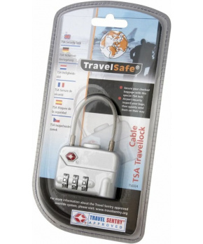 TravelSafe kombinační zámek TSA Cable Travellock