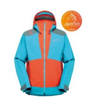 Bunda La Sportiva Supercouloir GTX Pro Jkt M Cherry Tomato/Tropic Blue
