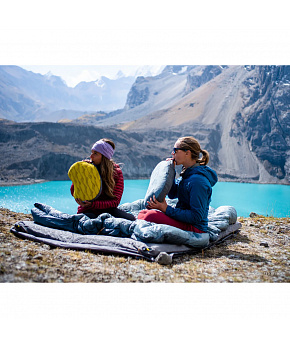 Thermarest Nafukovací polštář Thermarest Air Head Pillow barva Yellow Mountains velikost Large Thermarest Nafukovací polštář Thermarest Air Head Pillow barva Yellow Mountains velikost Large