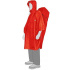 Pončo Tatonka CAPE XS red