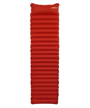 Nafukovací karimatka Warmpeace STRATUS LITE REGULAR Brick Red/Grey