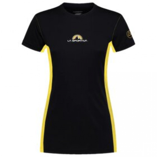 Triko krátký rukáv La Sportiva Promo Tee W Black/Yellow