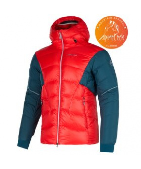 Bunda La Sportiva Supercouloir 1000 Down Jkt M Poppy/Storm Blue