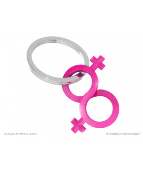 MTM Klíčenka pro zamilované - holka + holka