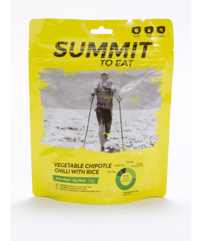 STE VEGETABLE CHIPOTLE CHILLI WITH RICE Big Pack Jalapeno s rýží a zeleninou 217g/1003kcal STE VEGETABLE CHIPOTLE CHILLI WITH RICE Big Pack Jalapeno s rýží a zeleninou 217g/1003kcal