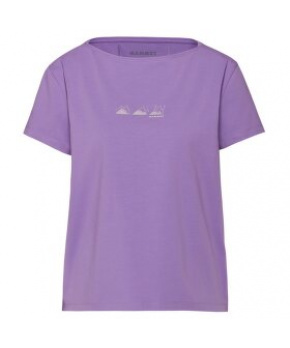 Triko krátký rukáv Mammut Mammut Seon T-Shirt Women Playground 6434 lavandin