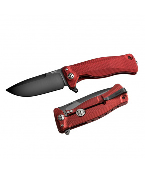 Kapesní nůž LionSteel SR11A RB čepel ocel Sleipner černá,hliníková rukojeť