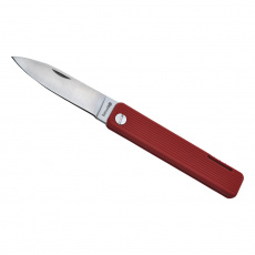 Baladeo ECO351 Papagayo kapesní nůž, čepel 7,5cm, ocel 420, rukojeť TPE červená