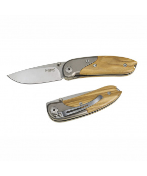 Kapesní nůž LionSteel 8200 UL čepel ocel D2,rukojeť olivové dřevo s titanovým bolstrem Kapesní nůž LionSteel 8200 UL čepel ocel D2,rukojeť olivové dřevo s titanovým bolstrem