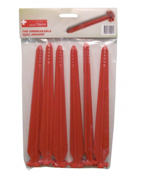 Swiss Piranha ultralehký stanový kolík RT220 6ks Swiss Piranha ultralehký stanový kolík RT220 6ks