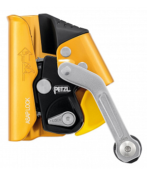 Petzl ASAP LOCK pohyblivý zachycovač pádu se zajišťovací funkcí