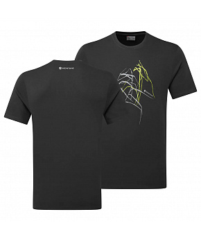 Montane Pánské tričko Montane Abstract T-Shirt barva Midnight Grey velikost XL Montane Pánské tričko Montane Abstract T-Shirt barva Midnight Grey velikost XL