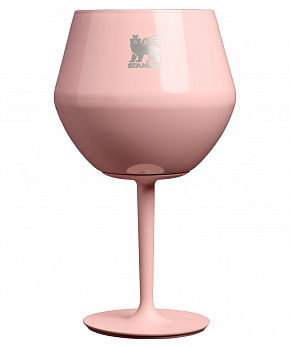 STANLEY Termosklenka nerezová The Lifted Spirits 2-in-1 Cocktail Glass 420 ml/14oz Peach Rose Gloss