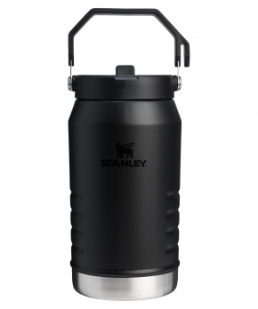 STANLEY Termoláhev s integrovanou slámkou/brčkem The IceFlow™ Flip Straw 2.0 Jug 1,9 l/64oz Black 2.0