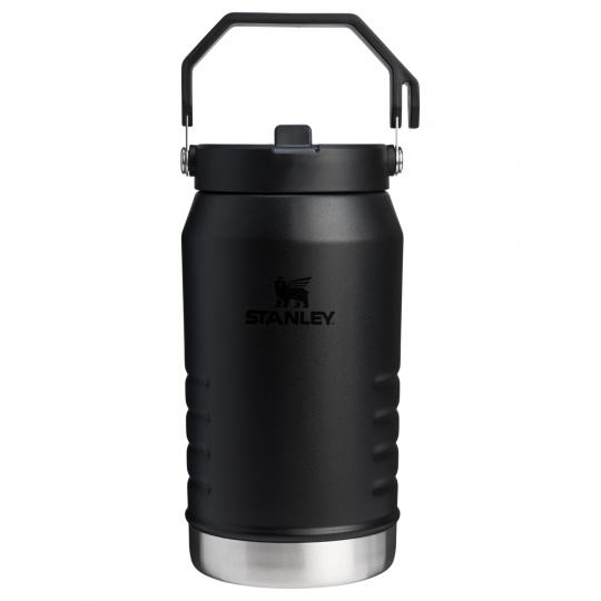 STANLEY Termoláhev s integrovanou slámkou/brčkem The IceFlow™ Flip Straw 2.0 Jug 1,9 l/64oz Black 2.0