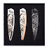 Sada kapesních nožů Deejo DEE080 Tattoo Watch movement 3x37g