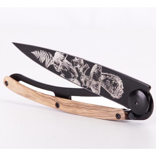 Deejo DEE681 Tattoo Black 37g, olive wood, Mushroom
