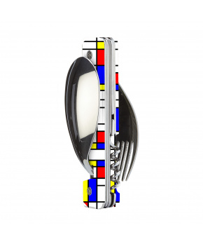 Kapesní multifunkční příbor Akinod 13h25 Abstraction