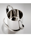 Sada Mini Presovač a Hrneček GSI Outdoors Stainless Mini Espresso 1 cup