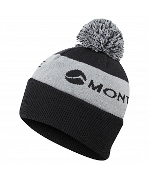 Montane LOGO CUFFED BEANIE-BLACK-ONE SIZE unisex čepice černá