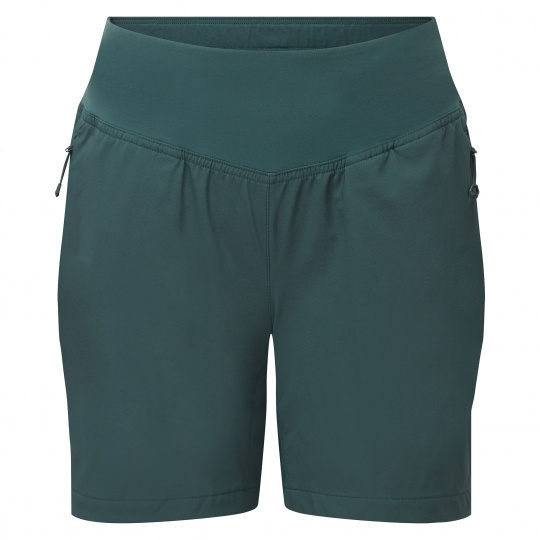 Montane FEM TUCANA LITE SHORTS-DEEP FOREST-UK16/XL dámské kraťasy tmavě zelené